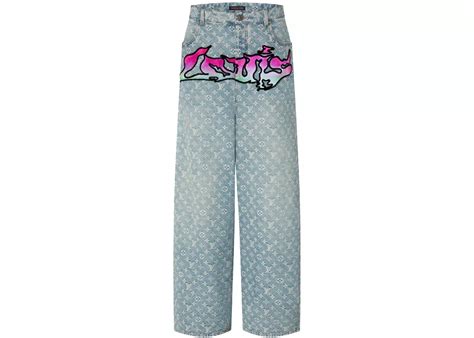 mens louis vuitton joggers|louis vuitton denim pants.